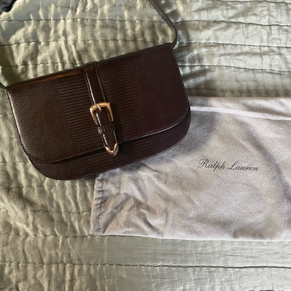 Vintage Ralph Lauren shoulder bag/ clutch